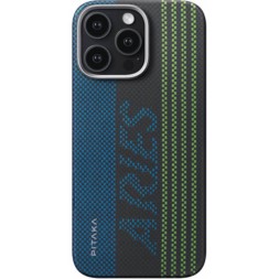Чехол для iPhone 16 Pro Pitaka Aries Tactile Woven Case (Credit card)