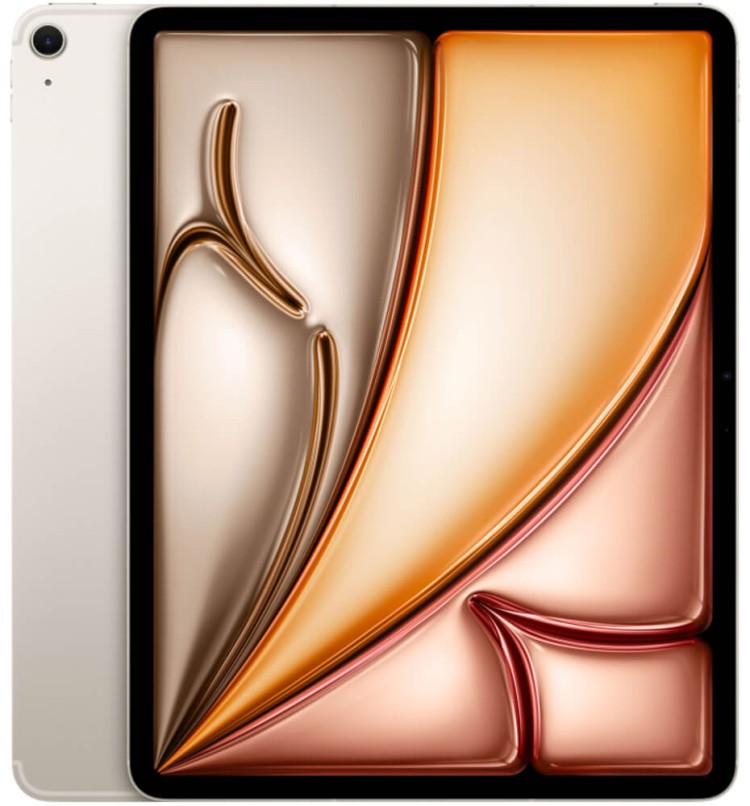 Планшет Apple iPad Air 13" M4 128Gb (2026) Wi-Fi + Cellular сияющая звезда