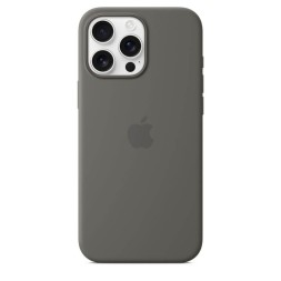 Чехол накладка для iPhone 16 Pro Silicone Case with MagSafe Stone Gray